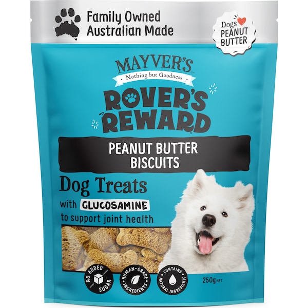 Mayver's Peanut Butter Dog Biscuits 250g