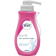 Veet Pure Hair Removal Cream Legs & Body For Sensitive Skin