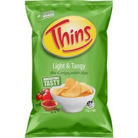 Thins Chips Light & Tangy