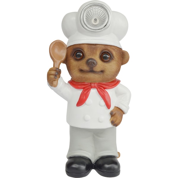 Garden Dream Solar Meerkat Chef Each