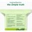 Simple Biodegradable Facial Wipes 25 pack
