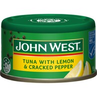 John West Tuna With Lemon & Cracked Pepper