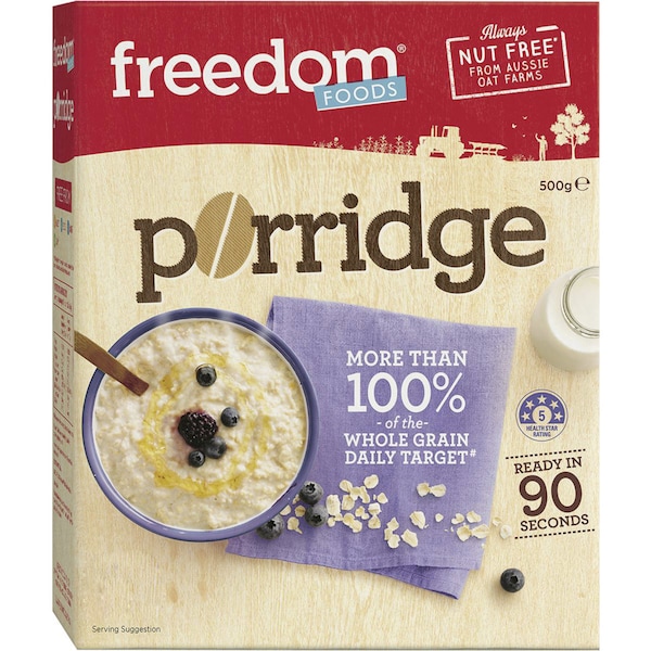 Freedom Foods Muesli Quick Oats 500g