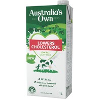 Australia's Own Lower Cholesterol Long Life Milk
