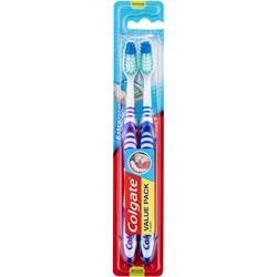 Colgate Toothbrush Medium ExtraClean 2pk