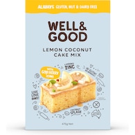 Well & Good Lemon Coconut Cake Mix