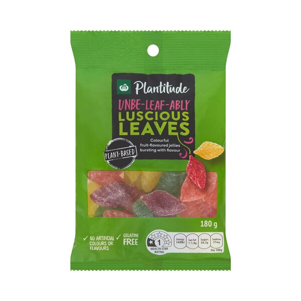 Plantitude Vegan Friendly Luscious Leaves 180g