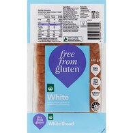 Woolworths Free From Gluten White Bread Loaf