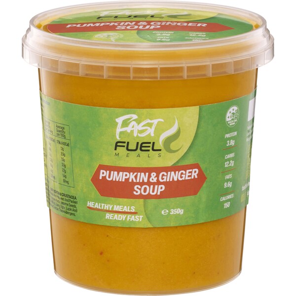 Fast Fuel Meals Pumpkin Ginger Soup 350g