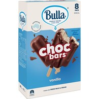 Bulla Choc Bars Vanilla