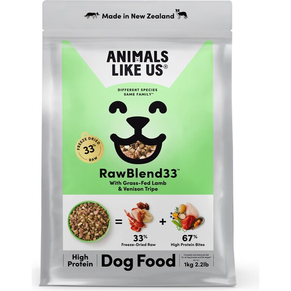 Animals Like Us Grass Fed Lamb Dog Food 1kg