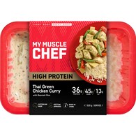 My Muscle Chef Thai Green Chicken Curry With Rice