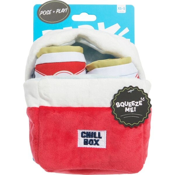 Bark Bite Lite Beer Cooler Dog Toy each