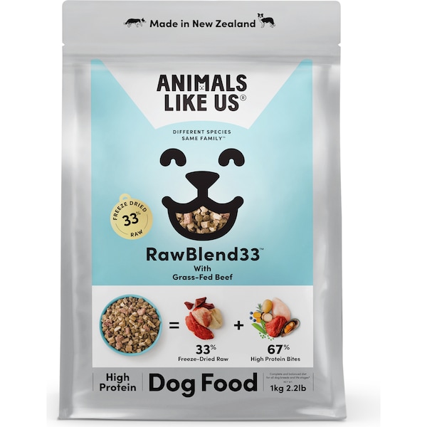 Animals Like Us Grass Fed Beef Dog Food 1kg
