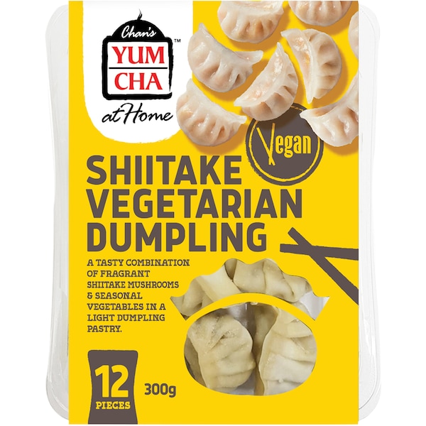 Chan's Yum Cha Shiitake Vegan Dumpling 300g