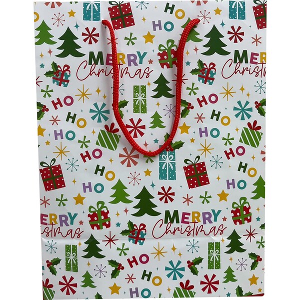 Christmas Gift Bag Medium Present Each