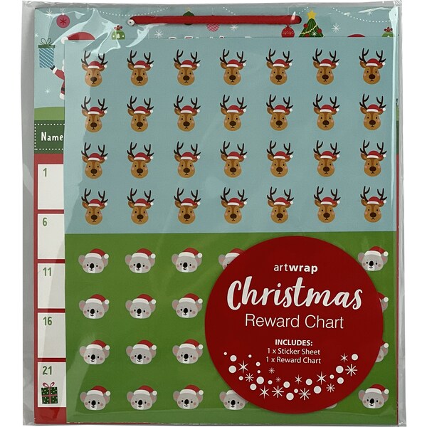 Christmas Reward Chart Each