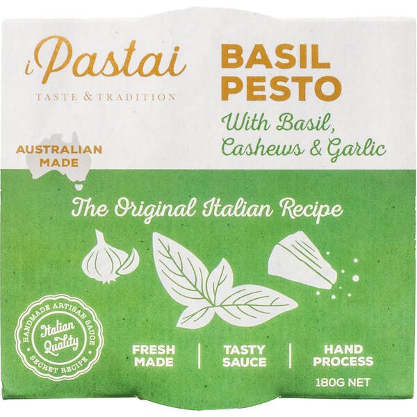 I Pastai Basil Pesto Sauce 180g