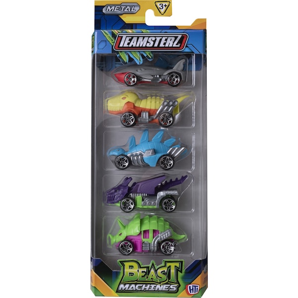 Teamsterz Beast Machine Die Cast Cars 5 Pack