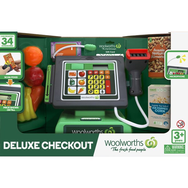 Woolworths Cash Register With  Scanner Each