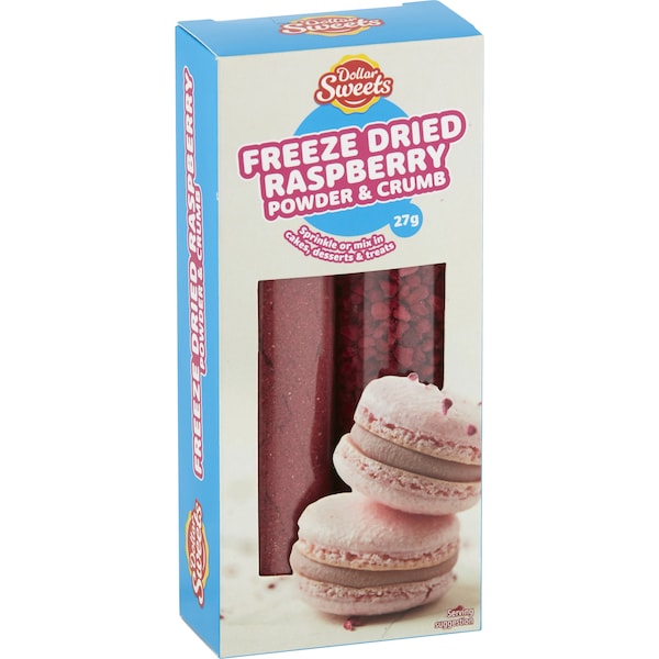 Dollar Sweets Freeze Dried Raspberry 27g