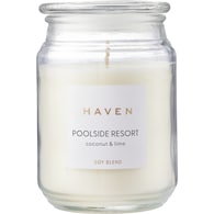 Haven Poolside Resort Coconut & Lime Soy Blend Candle