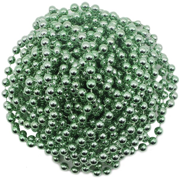 Christmas Decoration 8 Metre Beaded Garland Teal Each