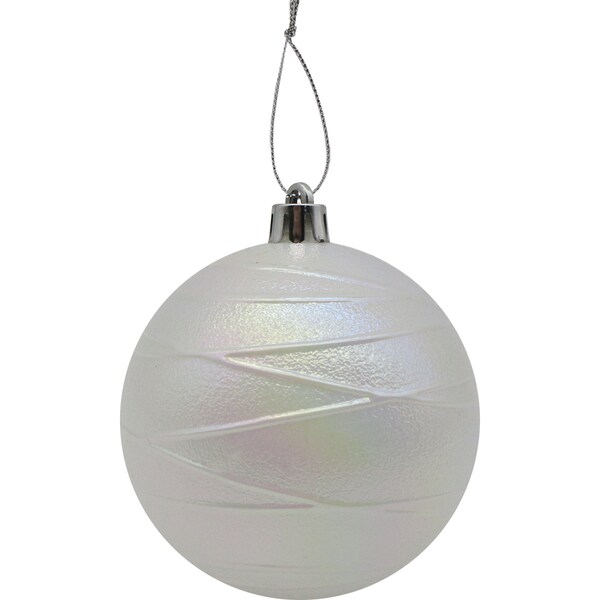 Christmas Fairytale Bauble White 2 Pack