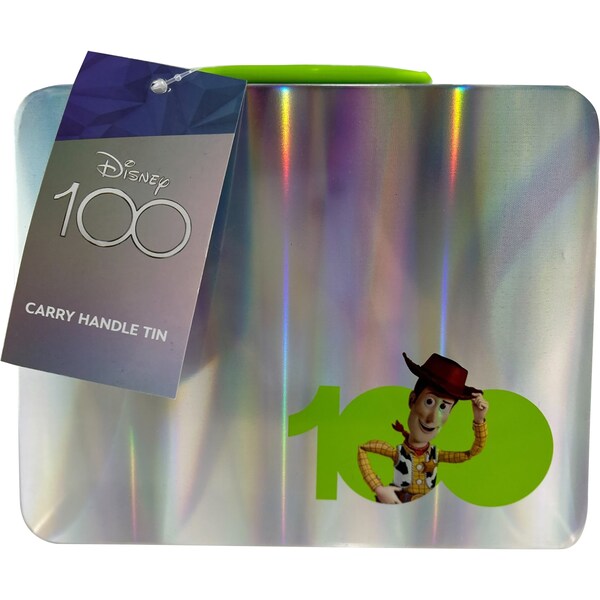 Disney 100 Wonders Tin With Carry Handle Woody Each