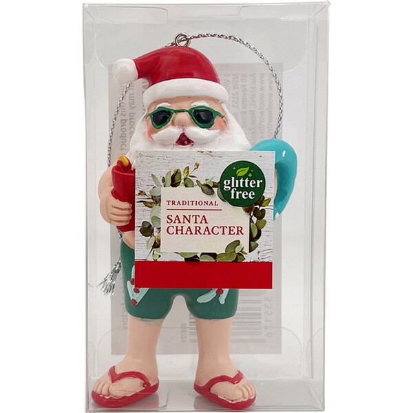 Christmas Decoration Santa Swimmers Each