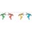 Mirabella Christmas Mains Powered 26 Reindeer String Lights 2.5m Each