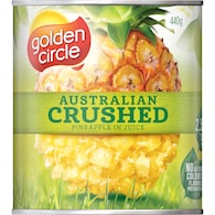 Golden Circle Crushed Pineapple In Natural Juice