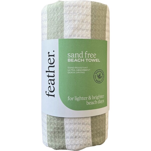 Feather Sand Free Beach Towel Each