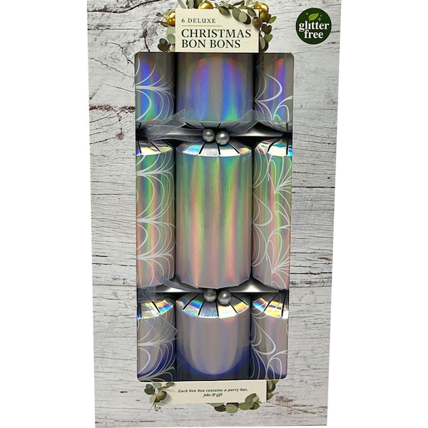 Christmas Bon Bons Deluxe Iridescent 6 Pack