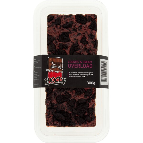 Choclt Cookies & Cream Overload Brownie 2 Pack