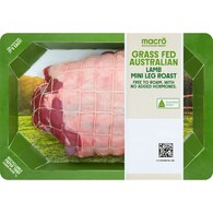 Macro Grass Fed Australian Lamb Mini Leg Roast