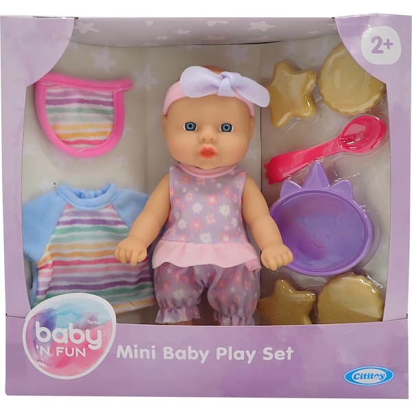 Mini Doll Feeding Playset Each