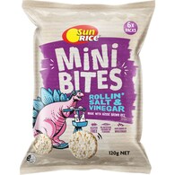 Sunrice Mini Bites Salt & Vinegar
