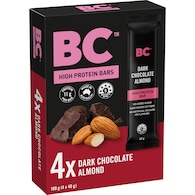 BC Snacks Dark Chocolate Almond High Protein Bars