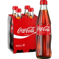 Coca-Cola Classic Soft Drink Bottles