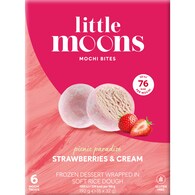Little Moons Mochi Bites Strawberries & Cream