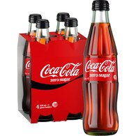 Coca-Cola Zero Sugar Glass Bottle