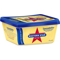 Western Star Soft 'N' Less Salt Butter Spreadable