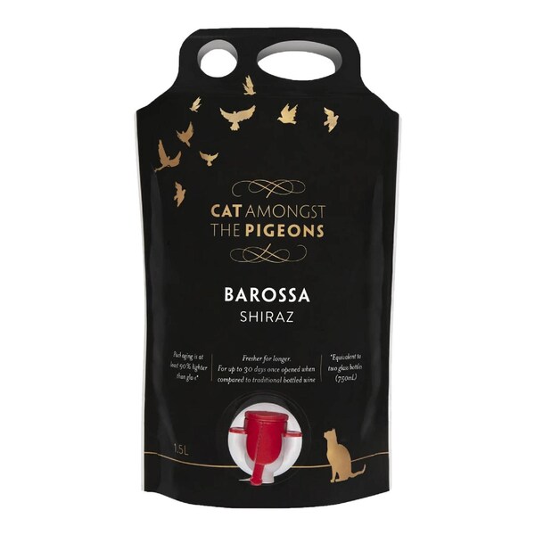 Cat Amongst The Pigeons Barossa Shiraz Bagnum 1.5L