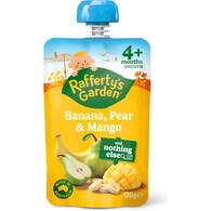 Rafferty's Garden Banana Pear & Mango Baby Food Puree Pouch 4+ Months