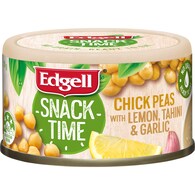 Edgell Snack Time Chickpeas With Lemon Tahini & Garlic