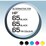 Calidad HP 65 Printer Ink Cartridges 3 pack