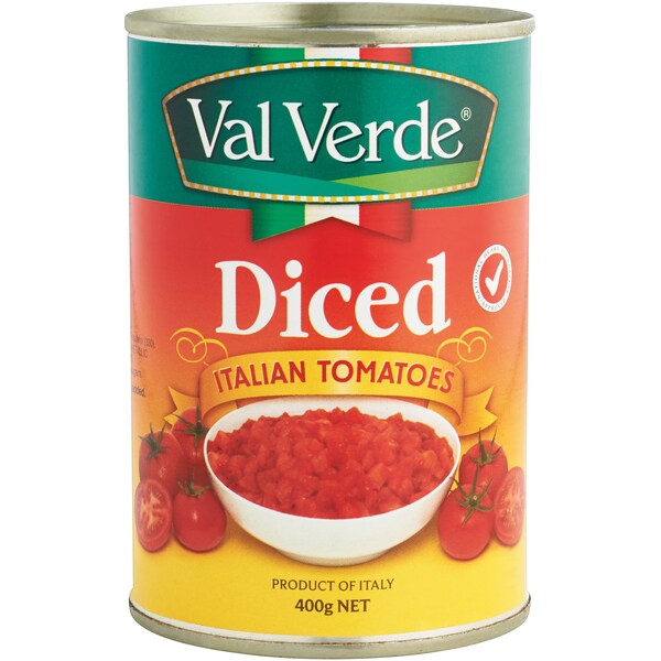 Val Verde Italian Tomatoes Diced 400g