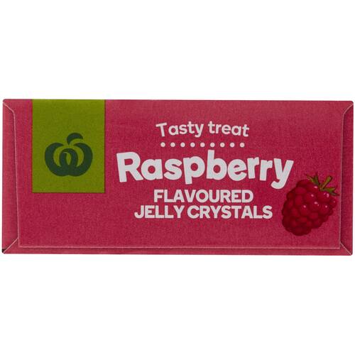 Woolworths Jelly Raspberry 85g bunch