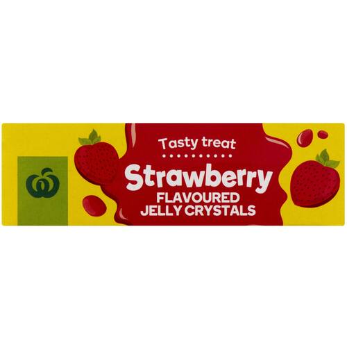Woolworths Jelly Strawberry 85g bunch
